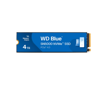 תמונה של דיסק פנימי WD Blue SN5000 NVMe SSD 4TB PCIe Gen4X4 2280