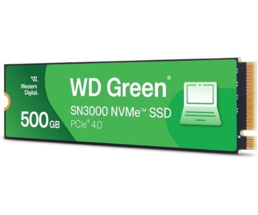 תמונה של דיסק פנימי WD SN3000 500GB Gen 4X4 NVME Read-5000 Write-4100