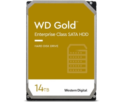 תמונה של דיסק Western Digital 14TB Gold Enterprise HDD 7200RPM 512MB Cache