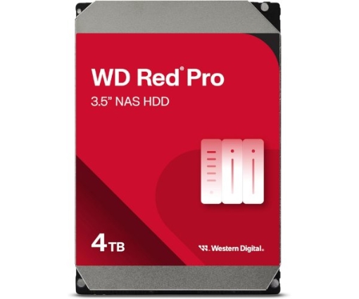 תמונה של דיסק פנימי WD Red PRO NAS 4TB HDD 7200RPM 256MB Cache SATA III