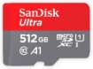 תמונה של כרטיס זכרון SanDisk 512GB Ultra microSDXC UHS-I Up to 150MB/s C10