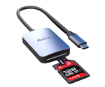 תמונה של קורא כרטיסים Netac Memory card Reader WK12 usb 3.0 Type-C mSD/SD