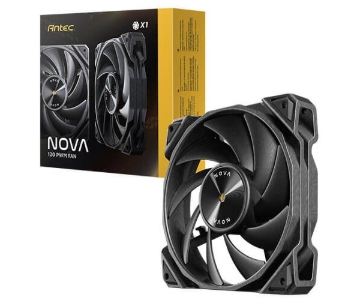 תמונה של מאוורר למארז Antec Nova 120mm Black Fan And Speed Conntroller