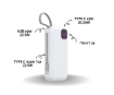 Picture of סוללת גיבוי Qliq PowerBank E32B 20000mAh Quick Charge 22.5E/66W