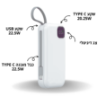 Picture of סוללת גיבוי Qliq PowerBank E32B 20000mAh Quick Charge 22.5E/66W