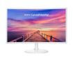 תמונה של מסך קעור לבן Samsung C27F391FHR FHD VA HDMI VGA 4ms