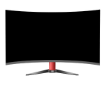 תמונה של מסך גיימינג Solid 31.5 FHD VA 4Ms HDMI DP Curved 180HZ