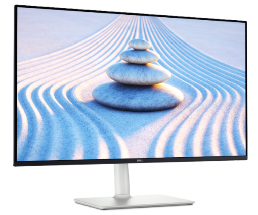תמונה של מסך מחשב שטוח לבן Dell 27 FHD IPS 100Hz 4ms Speakers Tilt Pivot