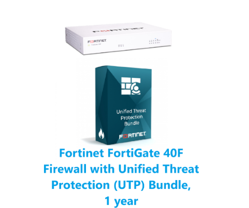 תמונה של באנדל מכשיר ורשיון FortiGate-40F and UTP HW PLUS 1y