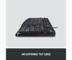 תמונה של מקלדת לוגיטק חוטית עברית אנגלית LOGITECH K120