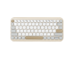 תמונה של מקלדת אלחוטית ASUS Marshmallow Keyboard KW100 BT Oat Milk