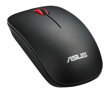 תמונה של עכבר אלחוטי ארגונומי ASUS WT300 2.4GHZ Black-Red