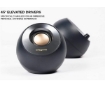 Picture of רמקולים למחשב Creative Pebble V2 Black 2.0 USB powered Black