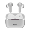 תמונה של אוזניות NETAC LK65 Bluetooth 5.3 Up to 5.5Hrs Play White Stereo