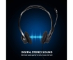תמונה של אוזניות ומיקרופון Logitech 960 USB HEADSET