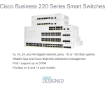 תמונה של מתג מנוהל Cisco CB220 24P Port 1GB+4XSFP