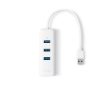 תמונה של USB 3.0 to Gigabit Ethernet + USB HUB 3-port USB 3.0