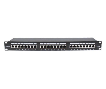 תמונה של פנל 24 מחברים RJ-45 CAT 6
