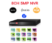 תמונה של מערכת הקלטה לשמונה מצלמות Provision 5mp NVR5-8200PX POE
