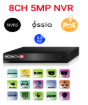 תמונה של מערכת הקלטה לשמונה מצלמות Provision 5mp NVR5-8200PX POE