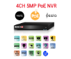 תמונה של מערכת הקלטה לארבע מצלמות Provision 5mp NVR5-4100PXN-MM POE IP