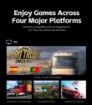 Picture of PXN V9 GEN2  - PC/XBOX ONE/SERIES/PLAYSTATION 4/NINTENDO
