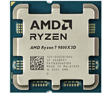 תמונה של מעבד AMD Ryzen 7 9800X3D ZEN5 AM5 8 Cores 16 Threads up to 5.2Ghz