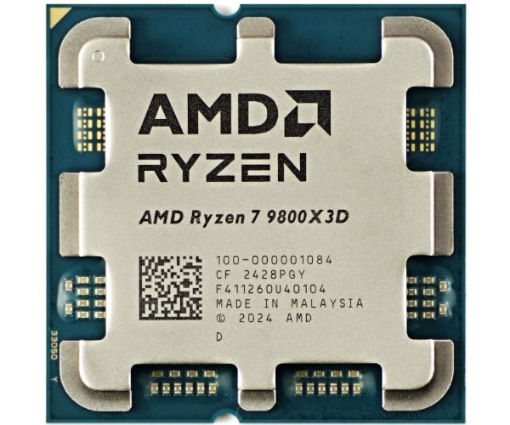 תמונה של מעבד AMD Ryzen 7 9800X3D ZEN5 AM5 8 Cores 16 Threads up to 5.2Ghz