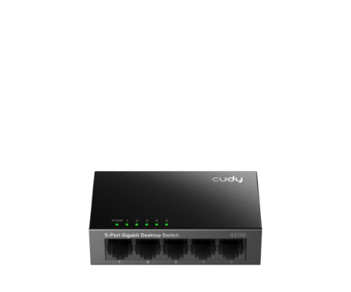 תמונה של מתג לא מנוהל Switch Cudy GS105 5 port 1GB switch Steel Case