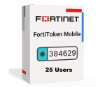 תמונה של רישיון Fortinet FortiTokenMobile 25 User Electronic License