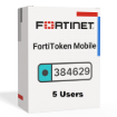 תמונה של רישיון Fortinet FortiTokenMobile 5 User Electronic License