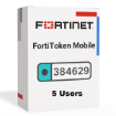 תמונה של רישיון Fortinet FortiTokenMobile 5 User Electronic License