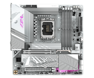 תמונה של לוח אם אינטל GIGABYTE Z890M AORUS ELITE WIFI7 ICE WIFI7 BT PCIE 5