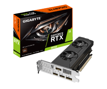 תמונה של כרטיס מסך Gigabyte GeForce RTX 3050 6GB Low Profile