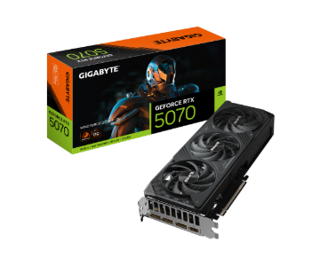 תמונה של כרטיס מסך GIGABYTE GeForce RTX 5070 WINDFORCE OC SFF 12GB