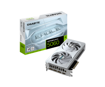 תמונה של כרטיס מסך Gigabyte GeForce RTX 5060 EAGLE ICE 8GB
