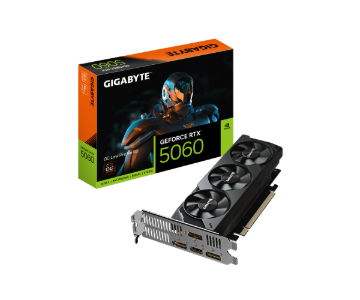 תמונה של כרטיס מסך Gigabyte GeForce RTX 5060 OC Low Profile 8GB