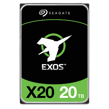 תמונה של דיסק פנימי Seagate Exos X20 20TB 3.5 7200RPM 256MB Cache