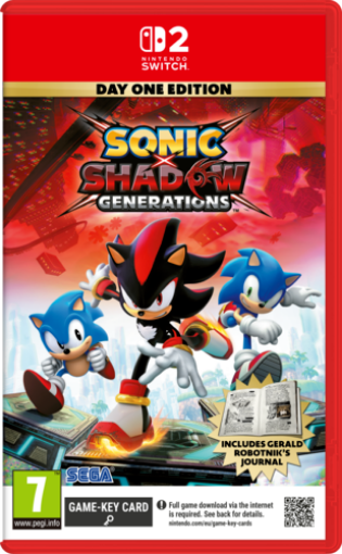 Picture of NINTENDO SWITCH 2 SONIC X SHADOW GENERATIONS D1 EDITION קוד דיגיטלי