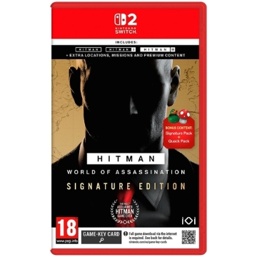 תמונה של NINTENDO SWITCH 2 HITMAN: WORLD OF ASSASSINATION SIGNATURE EDITION