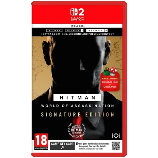 Picture of NINTENDO SWITCH 2 HITMAN: WORLD OF ASSASSINATION SIGNATURE EDITION