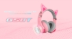 תמונה של Edifier G5BT Hi-Res Gaming Headset - Cat Version (Pink)