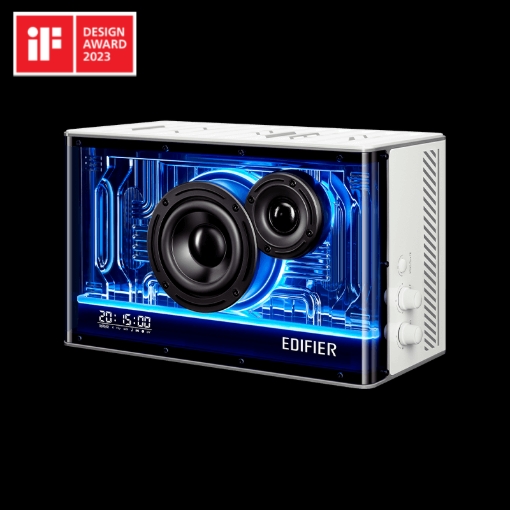 תמונה של Edifier QD35 - Tabletop BT Speaker w/GaN charger (white)