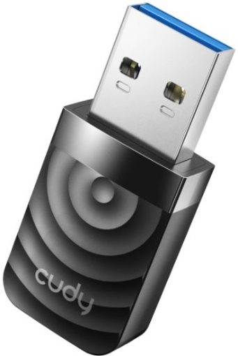 תמונה של מתאם רשת אלחוטי CUDY WU1300S-IL Wireless Dual-Band Mini USB 3.0