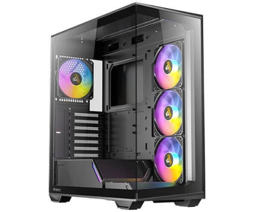 Picture of מארז שחור Antec C3 ARGB Mid-Tower ATX 4x ARGB FANS Incl Type-C