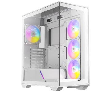 תמונה של מארז לבן Antec C3 ARGB Mid-Tower ATX 4x ARGB FANS Incl Type-C