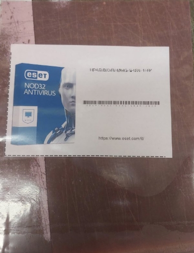 תמונה של תכנת אנטי וירוס NOD32 סריאלי בלבד