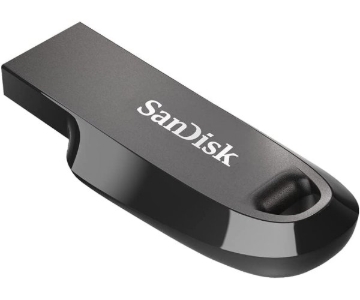 תמונה של זכרון נייד SanDisk 128GB Ultra Curve USB 3.2 Gen 1 TYPE-A