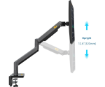 תמונה של זרוע שולחנית מתכווננת North Bayu G45 up to 12Kg 40inch monitor