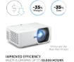 תמונה של מקרן ViewSonic LS740W Laser 5,000 Lumens WXGA 2XHDMI Speakers